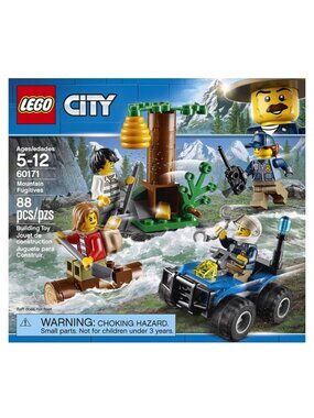 LEGO City 60171 Mountain Fugitives – Retired Complete Set w/ Box & Instructions